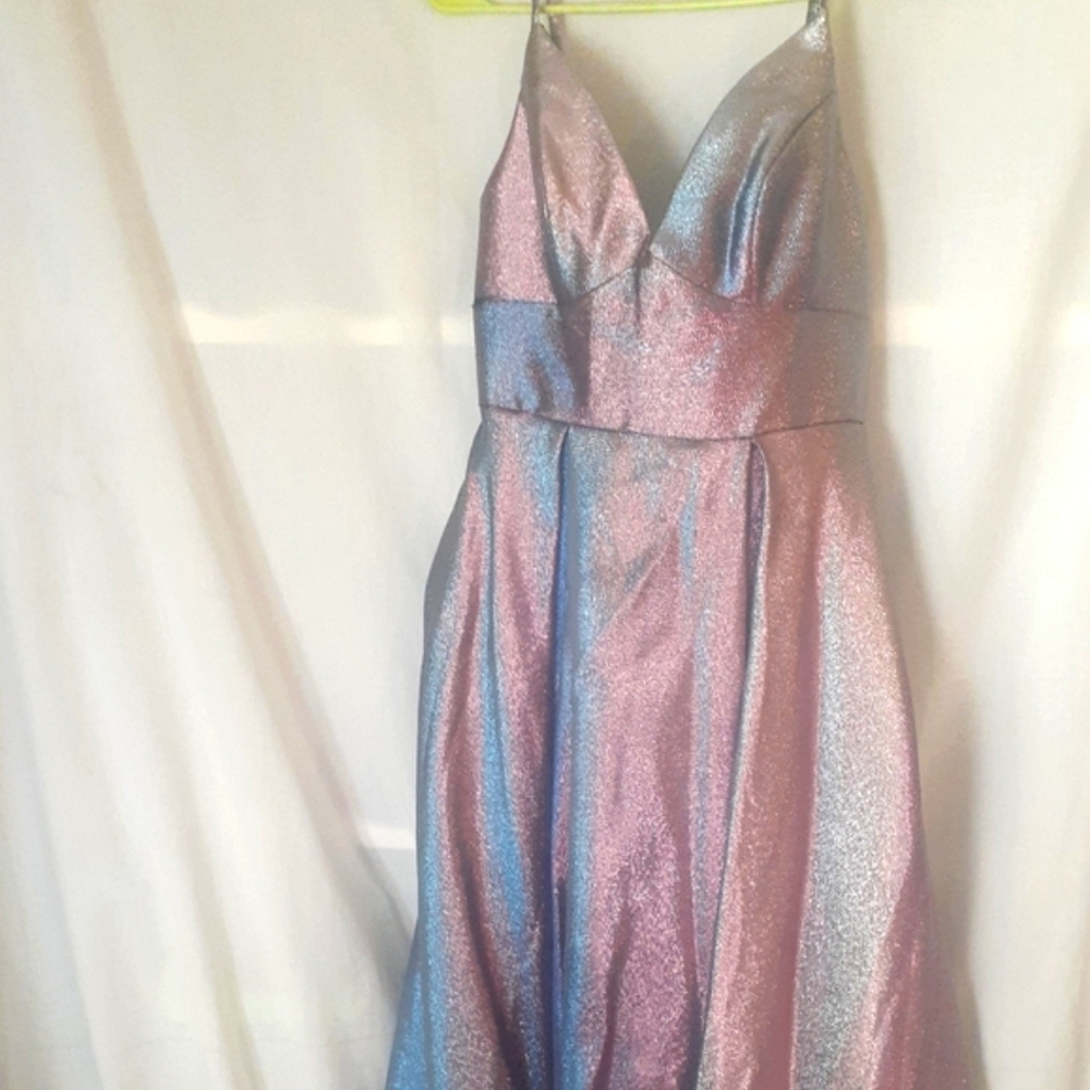 Multi colored gown